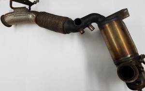 OE VW - DPF system with Downpipe- Remanufactured 