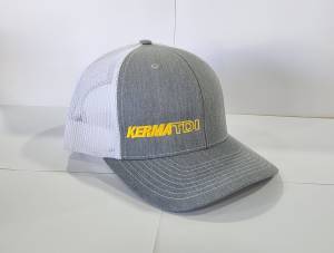KermaTDI - KermaTDI Hat White & Grey With Yellow Lettering 