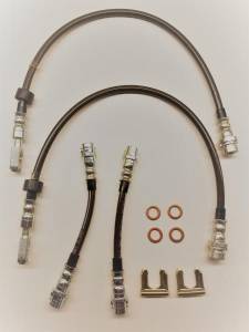 KermaTDI - Mk4 Stainless Steel Brake Lines Set 