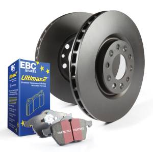EBC Brakes -  Stage 1 Kits Ultimax2 and RK rotors