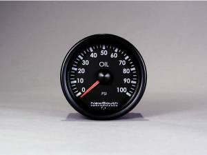 NewSouth Performance - Indigo 100 PSI Oil Pressure Gauge