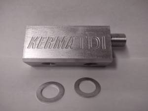 KermaTDI - KERMA BILLET Oil Pressure / Temp Adapter (Mk4 ALH) [UW-1]