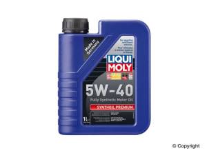 Liqui / Lubro Moly - Liqui Moly Synthetic Premium 5w40 Motor Oil (1 Liter bottle) (Mk3) (B4) (Mk4-ALH)