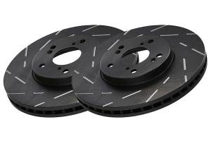 EBC Brakes - EBC Breaks- Rear Slotted Rotors