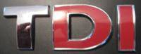 KermaTDI - TDI Badge RED "DI" [UW-4]
