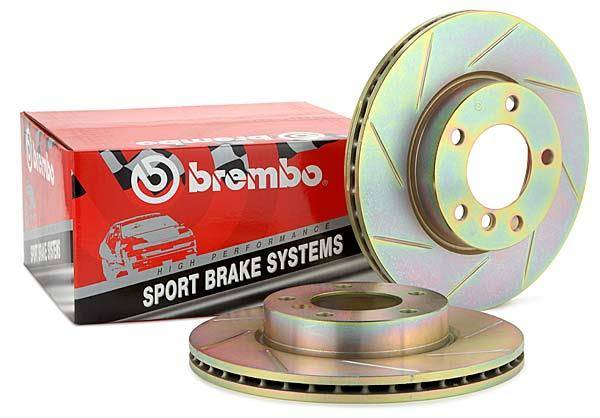 Brembo Rotors Sport Kit Set Of 2 Rear Slotted Mk5 260mm