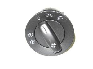 European Headlight Switch - Black (Mk5 Jetta/Rabbit)