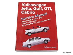 Bentley Repair Manual Paper for Jetta TDI (Mk3)