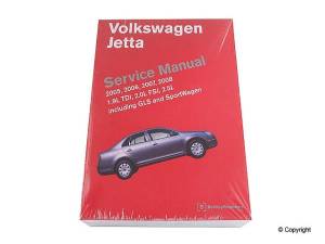 Bentley Service Manual Paper for Jetta (Mk5)