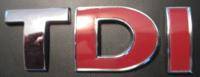 TDI Badge RED "DI" 