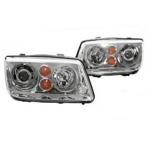 MK4 Jetta Projector Headlights (Chrome)