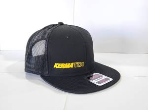 KermaTDI Hat Black AND Yellow Lettering - Flat Bill [SWAG]