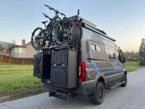 Owl Vans - Owl Vans B2 Sprinter Rear Door Cargo Carrier & Bike Rack (2019+) - Image 4